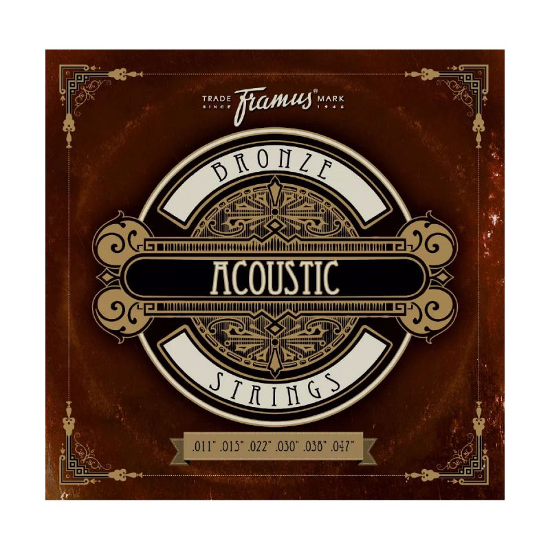 Набір струн FRAMUS 48200 Bronze Light (11-47)